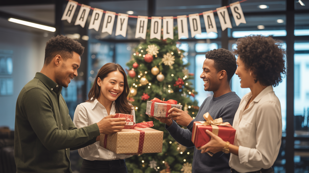 🎁 60% of employees say holiday gifts affect how valued they feel—so skip the generic swag. Give choice (points or links) or create a branded kit for a memorable moment. Thoughtful gifting = stronger loyalty. #EmployeeGifting