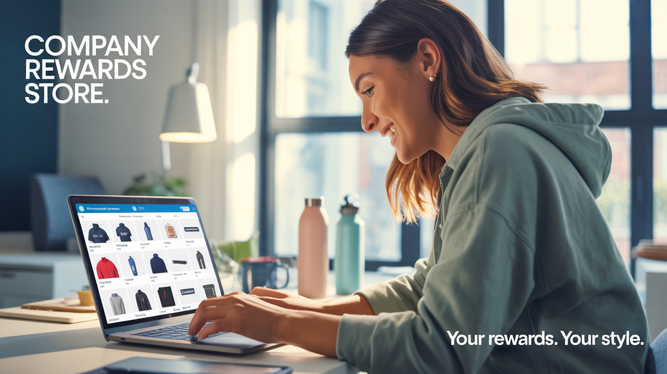 💡 Ditch generic perks—give employees points to shop your no-inventory brand store. Every branded choice fuels pride, loyalty & belonging while cutting waste. Recognition becomes brand connection. #EmployeeEngagement